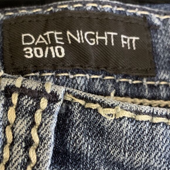 Nine West Date Night Fit Jeans Womens 30 / 10 Boot Cut - Picture 7 of 9